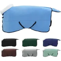 vidaXL Paardendeken Volledig Aqua 125 cm Polar fleece