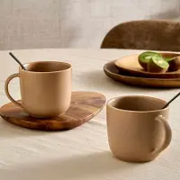 NOUS Grain mok (Ø9,5 cm) (350 ml) (set van 2)