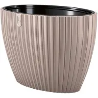 Vita bloempot Mika ovaal 40 taupe