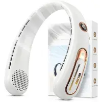 Ren Nek Ventilator - Hals Ventilator - Mini Ventilator - 3 Standen - Wit - 16cm x 6cm x 22cm