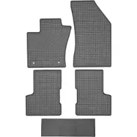Rigum Serie - Rubber Automatten - Jeep Renegade 2014-2018 - Inclusief Beschermingstunnel - Op Maat Gesneden