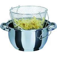 Ren Frituurpan 3 liter - Frituurpan - Zilver - 24cmx 24cmx 13cm;1.42 kg