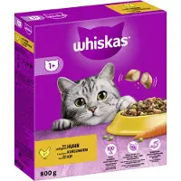 Whiskas 1+ Adult Katten Droogvoer Kip 800 gr