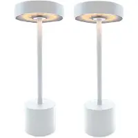 Lumisky Set van 2 draadloze tafellampen H30CM ROBY
