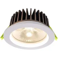 Deko-light 565180 COB 130 LED-inbouwlamp Energielabel: G (A - G) LED vast ingebouwd 18.50 W Verkeerswit (RAL 9016)