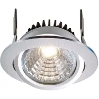 Deko-light 565309 COB-68 LED-inbouwlamp Energielabel: G (A - G) COB LED LED vast ingebouwd 12 W Zilver