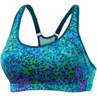LASCANA Sport bh blauw / navy / groen / pink