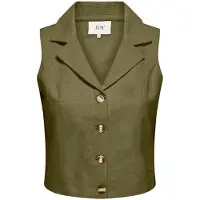 ONLY Gilet 'JDYMilan' olijfgroen