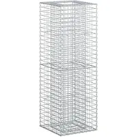 vidaXL Gabion verhoogd bed 50 x 50 x 150 cm Gegalvaniseerd staal