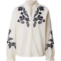 ONLY Blouse 'ONLGIRU' beige / zwart