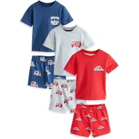Next Nachtkledij navy / grijs / rood / wit