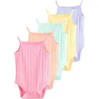 Next Rompertje/body turquoise / geel / lichtlila / lichtoranje / lichtroze