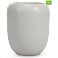 Salt & pepper Koffiekop Mochi Beige 290 ml (Set van 4)