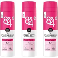8x4 8 x 4 Deo Spray – Nr 15 Frozen Berry - 3 x 150 ml Voordeelverpakking