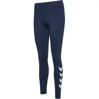 Hummel Sportbroek 'Pulse' zwart gemêleerd / wit