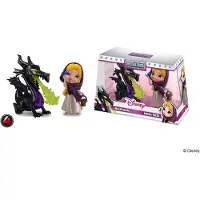 Jada Toys Disney Metalfigs, gegoten miniatuurfiguren, dubbelverpakking: Maleficent & Briar Rose, 10 cm, JADA98253