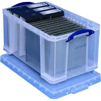 Really Useful Box transparante opbergbox 48 liter