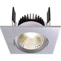 Deko-light 565282 COB-68 LED-inbouwlamp Energielabel: E (A - G) COB LED LED vast ingebouwd 6 W Zilver