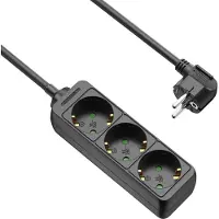 Allteq Stekkerdoos 3 - 10 stopcontacten - 1 tot 15 meter kabel