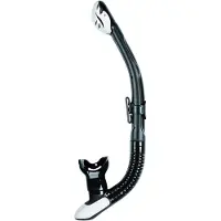Mares Ergo Dry Diving Snorkel Wit,Zwart