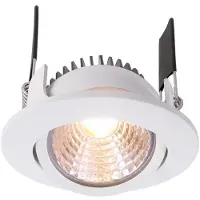Deko-light 565263 COB-68 LED-inbouwlamp Energielabel: G (A - G) LED LED vast ingebouwd 5 W Signaalwit (RAL 9003)