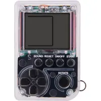 , Mini videospel 26in1 met ketting, Transparant