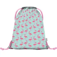 Baagl Gymtas Flamingo met Rits