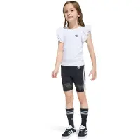 Adidas Set 'LACE CYCLING SHORT TEE' zwart / wit