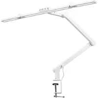 Activeshop LED Manicurelamp L03 Wit – Professionele Behandellamp voor Werkblad & Bureau met Touchbediening, Dimbaar Licht en Schaduwloze Verlichting