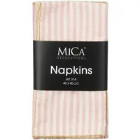Mica Decorations servet (set van 4) (40x40 cm)