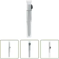 The Living Store Living Store grondinrichting voor parasol met een mast van 40-50 mm, zilverkleurig aluminium