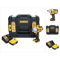 DeWalt DCF 892 P1T accu-slagmoersleutel 18 V 813 Nm 1/2" borstelloos + 1x oplaadbare accu 5,0 Ah + lader + TSTAK