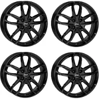 Rial 4 velgen, model Lucca, 6.5x16 inch, ET40, 4x100 steek, geschikt voor SMART / DAIMLER forfour