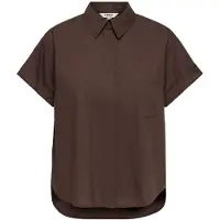 ONLY Blouse 'ONLKERI' chocoladebruin