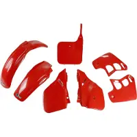Ufo Honda Cr 125 1989-1990 Hokit098-061 Plastic Set