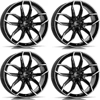 Rial 4 velgen, model Lucca, 8.0x20 inch, ET45, 5x108 steek, SWFP, geschikt voor JAGUAR F-Pace, XE en XF
