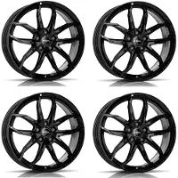 Rial 4 velgen, model Lucca, 6.5x16 inch, ET47, 5x100 steekmaat, geschikt voor SKODA Fabia en Rapid