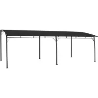 Syfax Zonneluifel 6x3x2,55 m antracietkleurig