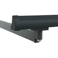 vidaXL Handmatig Afsheringsframe Verstelbaar Antraciet 5 × 3,5 m Staal