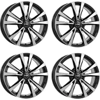 Rial 4 velgen, M12, 8.0x18 inch, ET43, 5x112, SWFP, geschikt voor MERCEDES-BENZ A 45, A, B, C, C63, CL, CLA, E, EQA, EQB, GLA, GLA 45, GLB, S, V