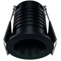 Beneito Faure Nano Pulsar R inbouwspot - 3,5 W, 30° lichtbundel, mat zwart, kleine lichtbron (35 mm), 2700 K -