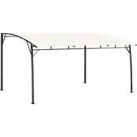 Syfax Zonneluifel 4x3x2,55 m crèmekleurig