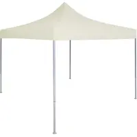 Prolenta Maison Exclusive - Partytent, 200 x 200 x 315 cm, crème kleur, Oxford-stof