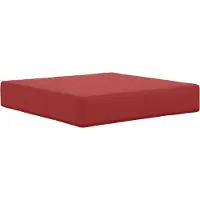 vidaXL Buitenbankkussen Polyester Wijnrood 60 x 40 x 10 cm