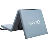 HMS Premium Opvouwbare Fitness Mat - Grijs
