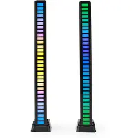 Nedis Game Verlichting | RGB | Batterij Gevoed | Gebruikt voor: Desktop / Notebook | Zwart