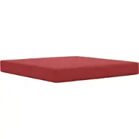 vidaXL Buitenbankkussen 2 pcs Wijnrood Polyester