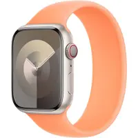 Apple Siliconen solobandje voor de Watch | 38/40/41/42 mm - Maat 4 - Orange Sorbet