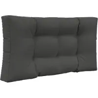 vidaXL Buitenbankkussen Polyester Antraciet 80 x 80 x 8 cm