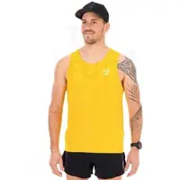 Compressport Performance Singlet Yellow Men's Tank Top || Maat: XL